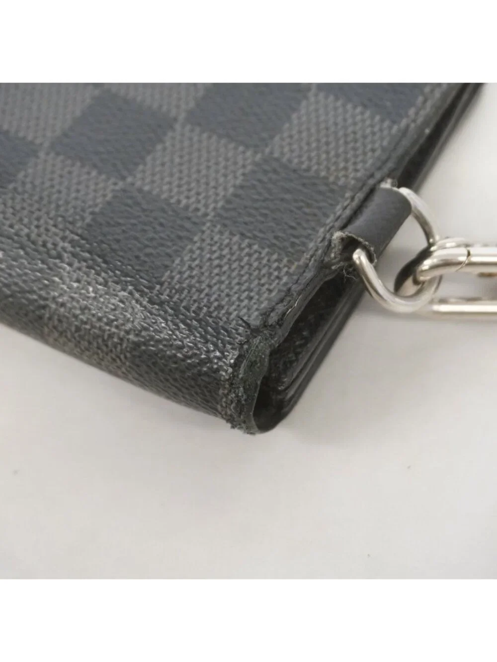 Louis Vuitton Wallet Damier Graphite Portefeuille Accordeon Black